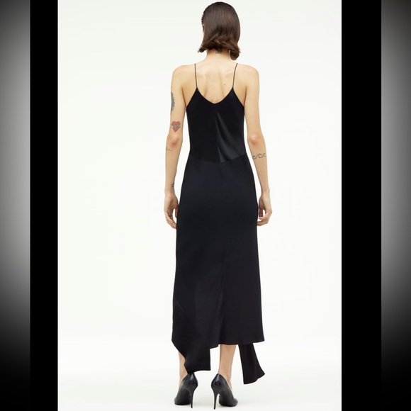 ZARA NARCISO RODRIGUEZ SILK BLEND SLIP DRESS - Picture 6 of 10